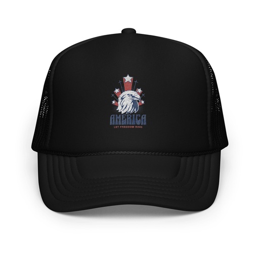 [ID: 627-G63] America Foam Trucker Hat