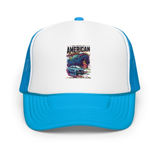 [ID: 627-G74] American Legend Foam Trucker Hat