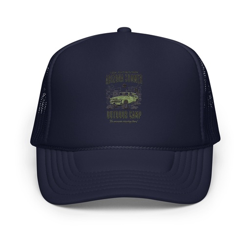[ID: 627-G100] Arizona Outdoor Camp - Classic Truck Foam Trucker Hat