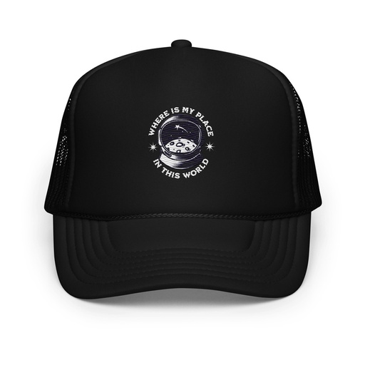 [ID: 627-G110] Astronaut Foam Trucker Hat