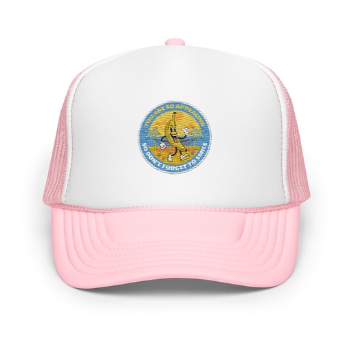 [ID: 627-G135] Banana project _-) Foam Trucker Hat