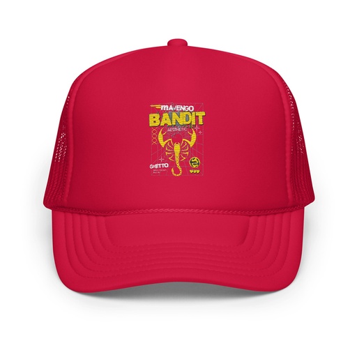 [ID: 627-G138] Bandit Aesthetic - Scorpion Foam Trucker Hat