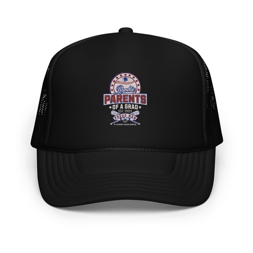 [ID: 627-G143] Baseball Mom Of A Graduate Foam Trucker Hat