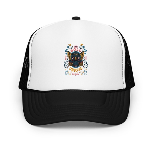 [ID: 627-G154] Be Bold Be Unique Foam Trucker Hat