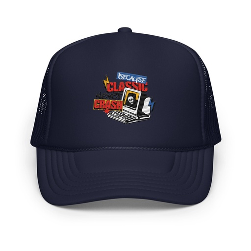 [ID: 627-G175] Because Classic Never Crash Foam Trucker Hat