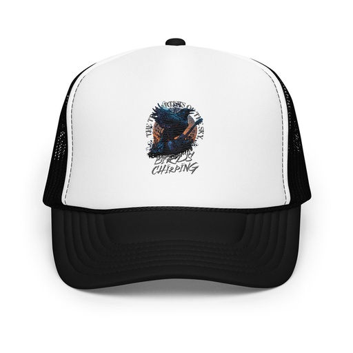 [ID: 627-G210] Birds Chirping Foam Trucker Hat