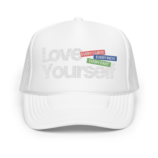 [ID: 627-G246] Body Positivity Foam Trucker Hat