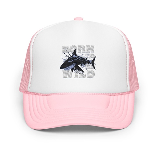 [ID: 627-G264] BORN TO BE WILD Foam Trucker Hat