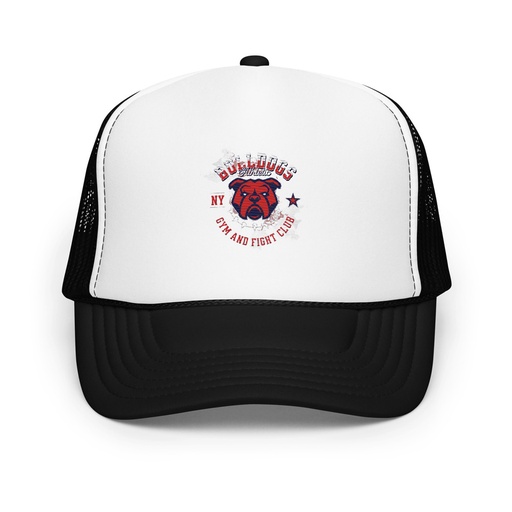 [ID: 627-G295] Bulldogs Athletic - Sports Apparel Foam Trucker Hat
