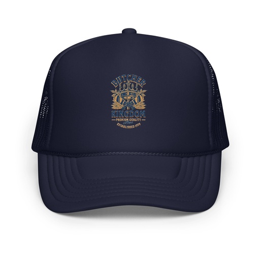 [ID: 627-G301] Butcher Kingdom - Royal Foam Trucker Hat
