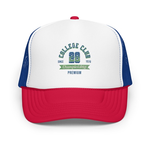 [ID: 627-G352] CC 28 Foam Trucker Hat