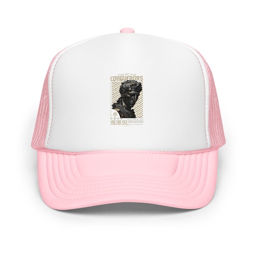 [ID: 627-G413] Conquerors Foam Trucker Hat