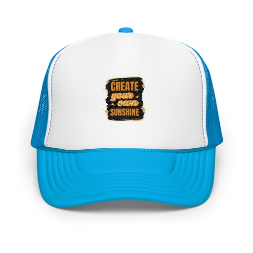 [ID: 627-G432] Create your own Sunshine Foam Trucker Hat