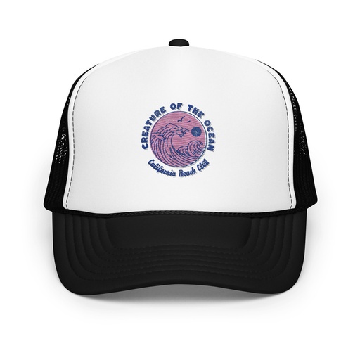 [ID: 627-G435] Creature of the Ocean Foam Trucker Hat