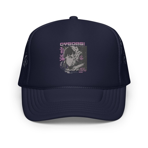 [ID: 627-G459] Cyborg - Y2k Style Foam Trucker Hat