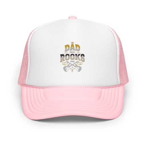 [ID: 627-G460] Dad That Rocks You - Electric Guitar Foam Trucker Hat