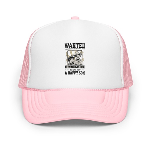 [ID: 627-G461] Dad Wanted Foam Trucker Hat