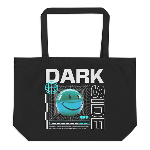 [ID: 378-G20] Abstract Y2K Large Eco Tote