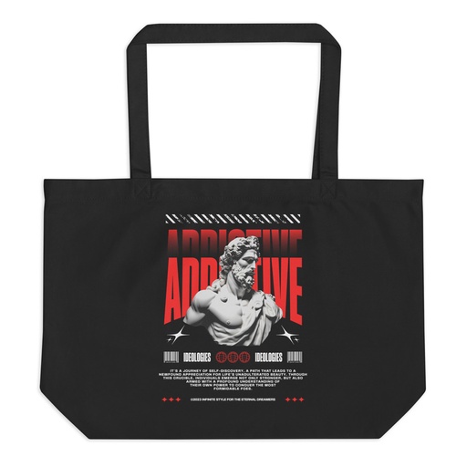 [ID: 378-G22] Addictive Large Eco Tote