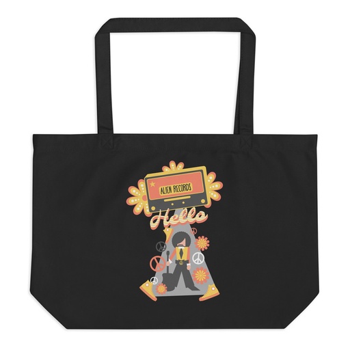 [ID: 378-G39] Alien Records  Large Eco Tote