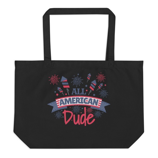 [ID: 378-G42] All American Large Eco Tote