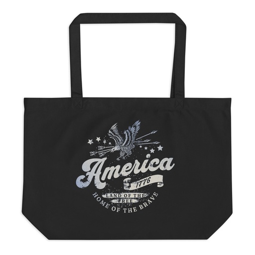 [ID: 378-G61] America 1776 Large Eco Tote