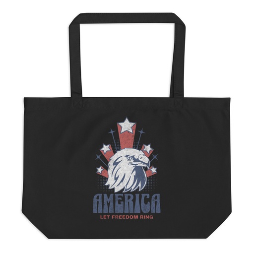 [ID: 378-G63] America Large Eco Tote