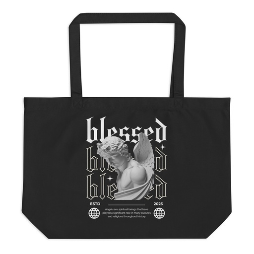[ID: 378-G81] Angel Large Eco Tote