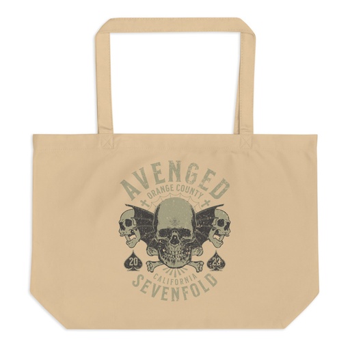 [ID: 378-G117] AVENGED SEVENFOLD Large Eco Tote