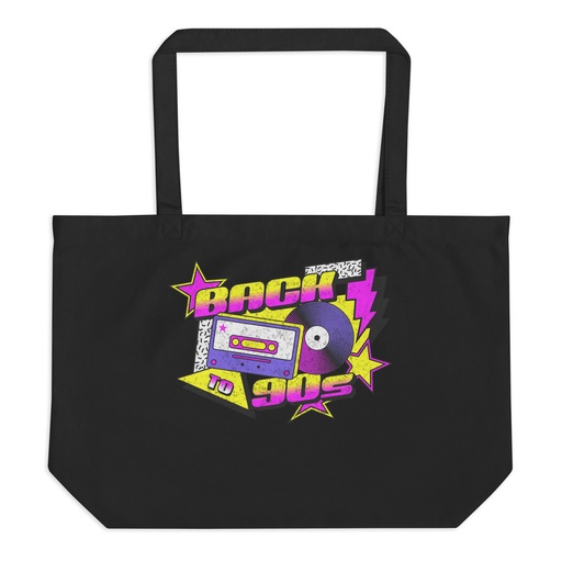 [ID: 378-G123] Back to 90s Large Eco Tote