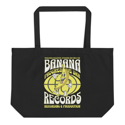 [ID: 378-G136] Banana Records - Comic Character Large Eco Tote