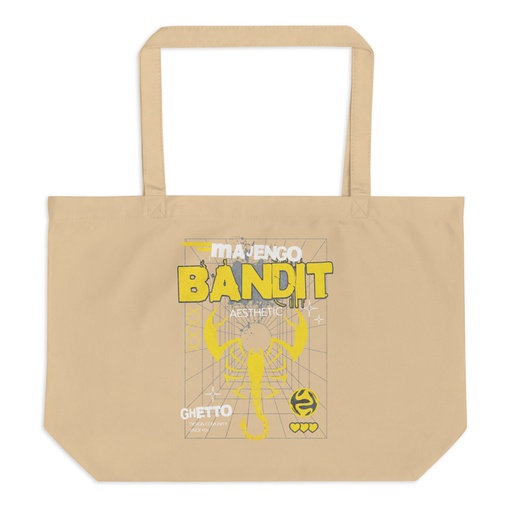 [ID: 378-G138] Bandit Aesthetic - Scorpion Large Eco Tote