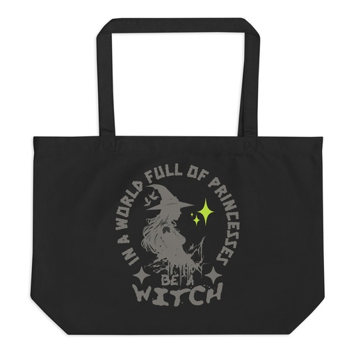 [ID: 378-G153] Be A Witch Large Eco Tote