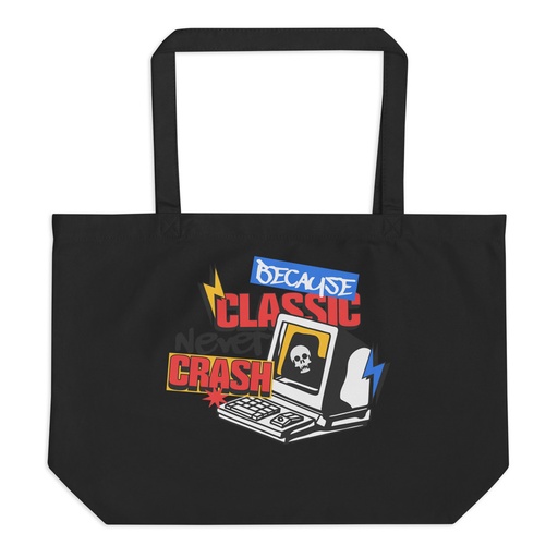 [ID: 378-G175] Because Classic Never Crash Large Eco Tote