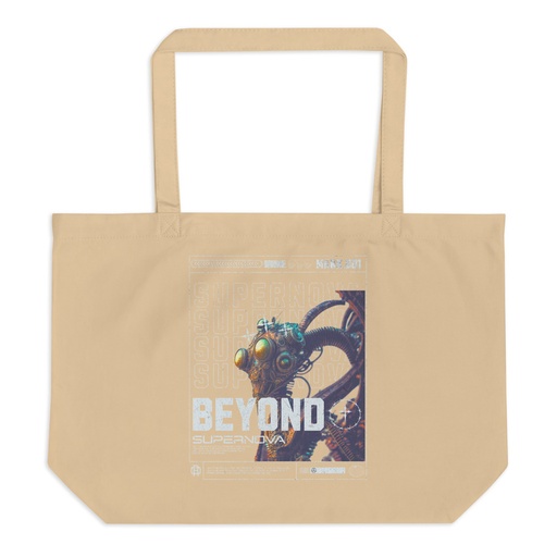 [ID: 378-G198] Beyond Supernova Large Eco Tote