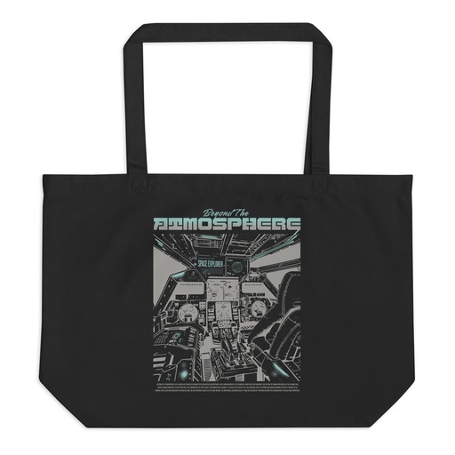 [ID: 378-G199] Beyond The Atmosphere Large Eco Tote