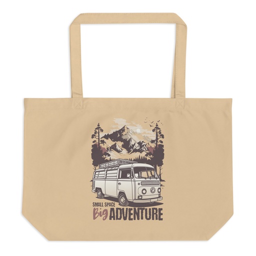 [ID: 378-G200] Big Adventure Large Eco Tote