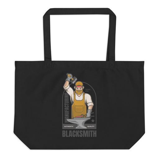[ID: 378-G232] Blacksmith Workshop - Metalwork Large Eco Tote