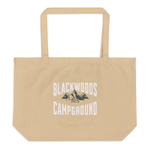 [ID: 378-G233] Blackwoods Campground - Mountain Adventure Large Eco Tote