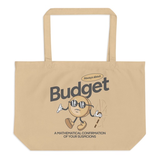 [ID: 378-G294] Budget Large Eco Tote