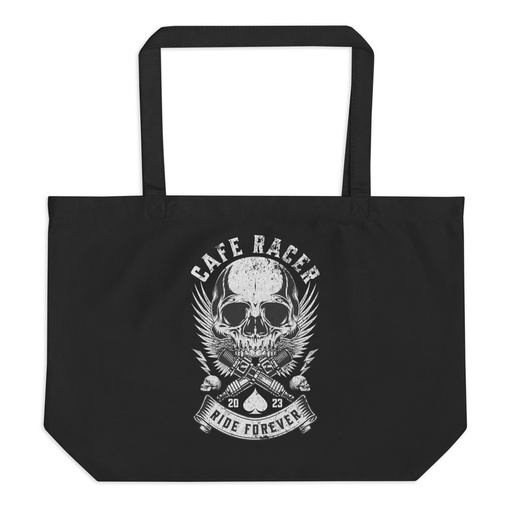 [ID: 378-G305] CAFE RACER Large Eco Tote