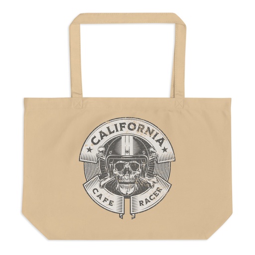 [ID: 378-G306] CAFE RACERS FUNNY Large Eco Tote