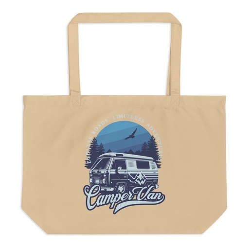 [ID: 378-G323] Campervan Large Eco Tote