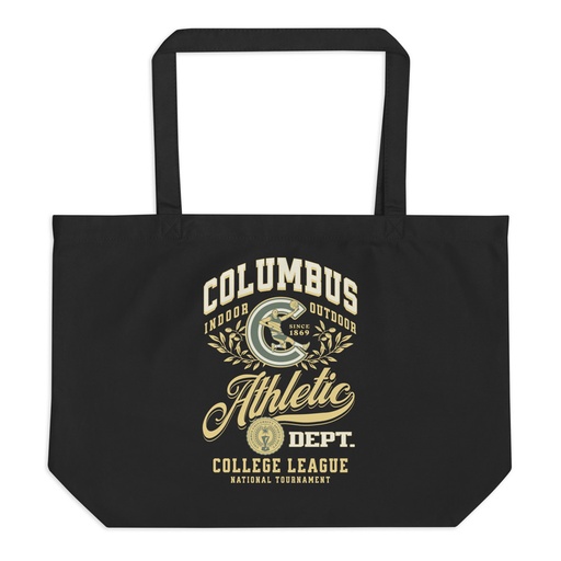 [ID: 378-G412] Columbus Athletic Large Eco Tote