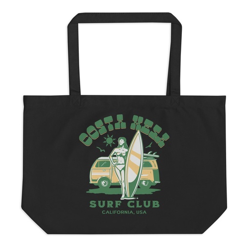 [ID: 378-G425] Costa Mesa Surf Club - Campervan Large Eco Tote