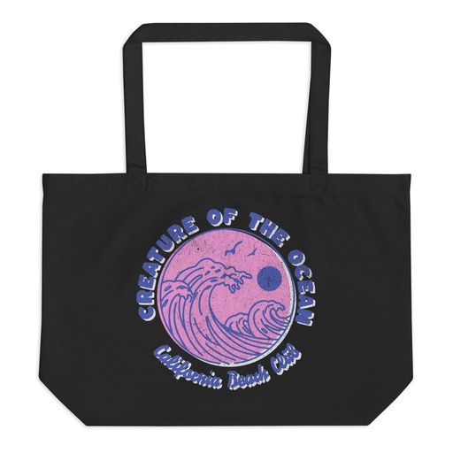 [ID: 378-G435] Creature of the Ocean Large Eco Tote