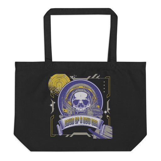 [ID: 378-G469] DAWN OF A NEW ERA Large Eco Tote