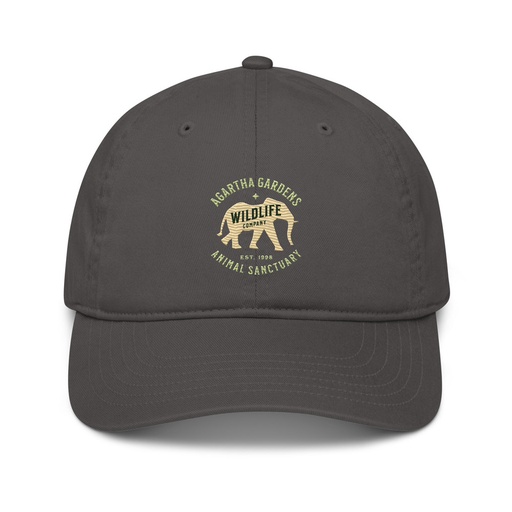 [ID: 491-G33] Agartha Gardens Wildlife - Animal Sanctuary Organic Baseball Cap