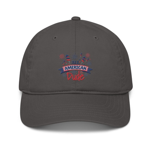 [ID: 491-G42] All American Organic Baseball Cap