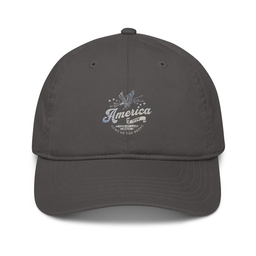 [ID: 491-G61] America 1776 Organic Baseball Cap